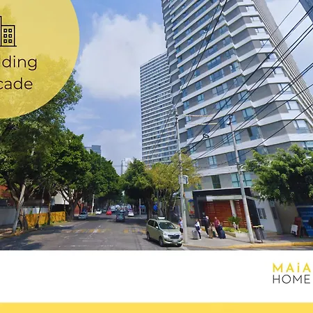 Velasco Maiahome-Polanco Depa Con Alberca/Gym/Spa/Jacuzzi + 3Br